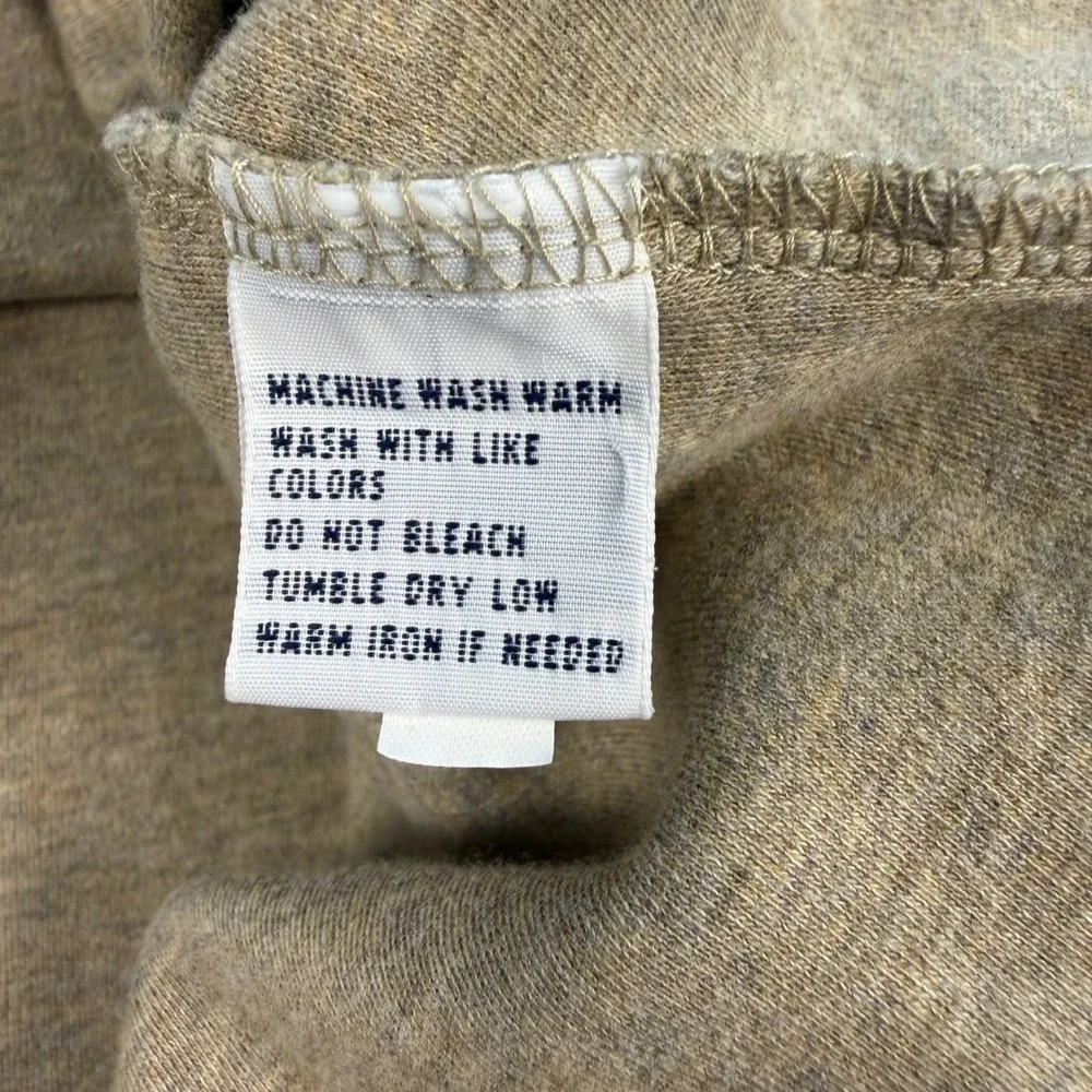 Polo Ralph Lauren Polo Shirt Mens XXL Tan Long Sleeve Cotton Pony Logo